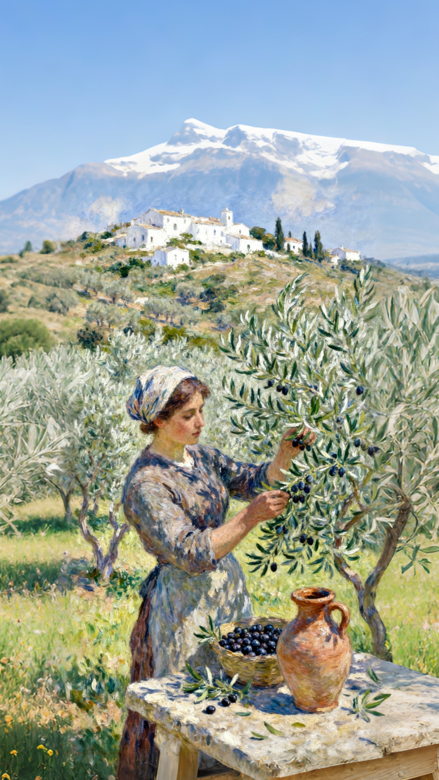 Colorful Harvest Canvas