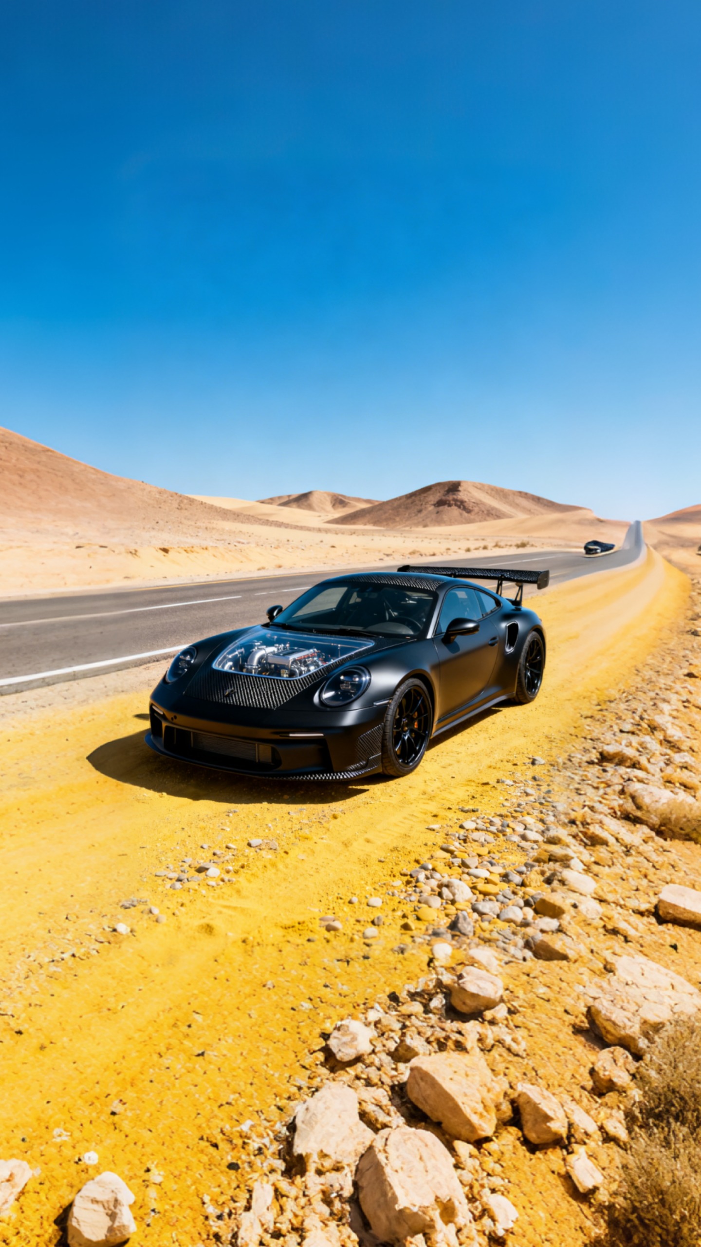 Supercar with Burning Soul