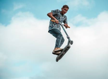 5 enkle triks for stuntsparkesykler for nybegynnere