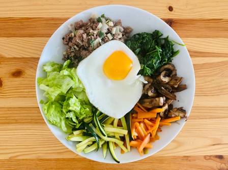 Authentic Korean Dolsot Bibimbap (Stone Pot Rice Bowl)
